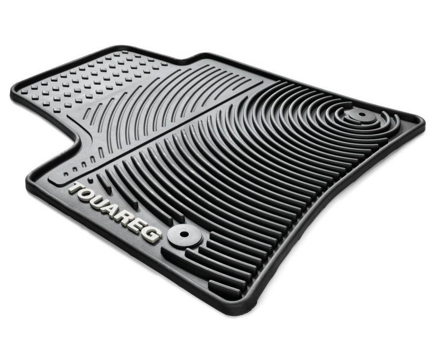 VW Floor Mat Set (All-Weather) (Touareg) (Black) 7P1061550041